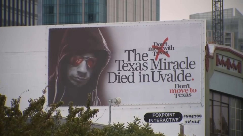 Controversial Billboards Seen in San Francisco, Los Angeles Warn Against Moving to Texas – NBC 6 South Florida - Vimarsana News
