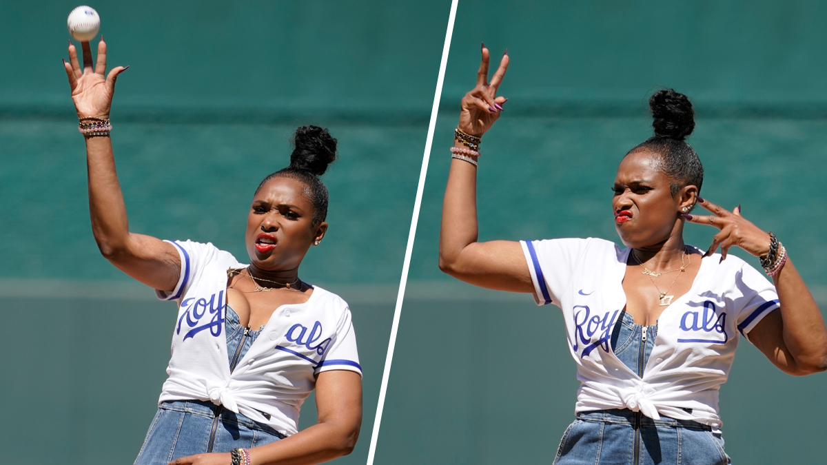 Jennifer Hudson Throws ‘the Best Eephus Pitch’ of the Season at MLB Game