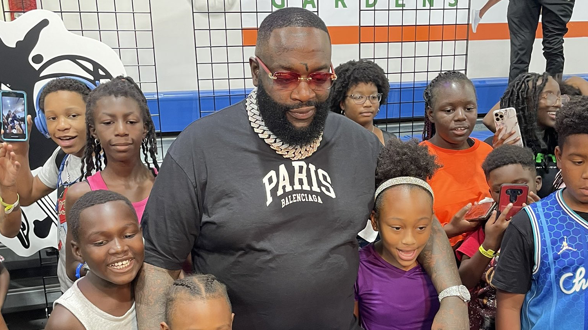 Rick Ross Sends Students to School in Style With ‘Ready Up’ in Miami Gardens Rick Ross Sends Students to School in Style With ‘Ready Up’ in Miami Gardens