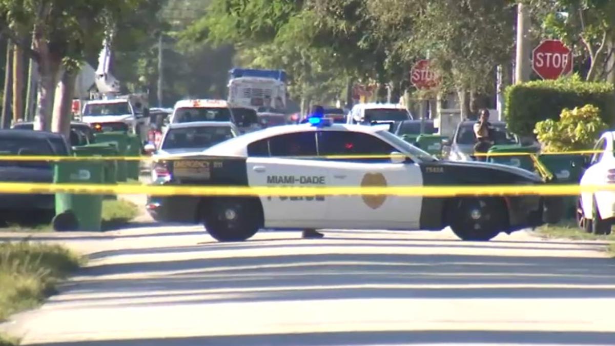 Teen in Custody After Shooting Two 12-Year-Olds Waiting for School Bus in NW Miami-Dade