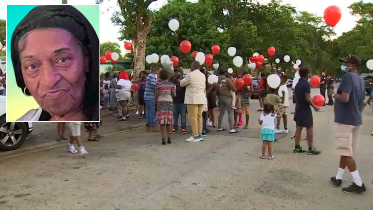 Family, Friends Hold Vigil to Honor 85-Year-Old Woman Shot, Killed in Liberty City