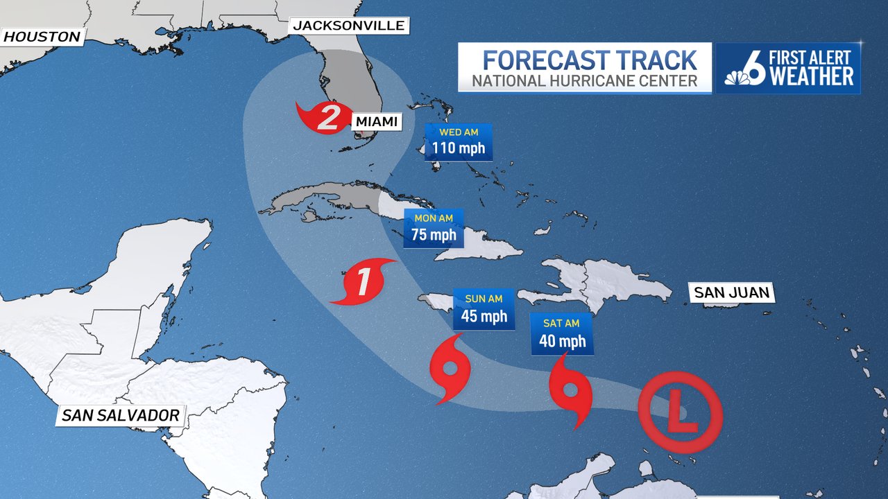 Tropical Depression Nine Forms, Could Impact Florida Within Days