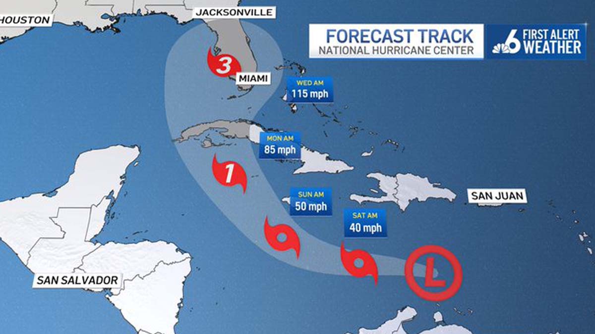 Tropical Depression Nine Forecast to Become Hurricane, Could Impact Florida in Days