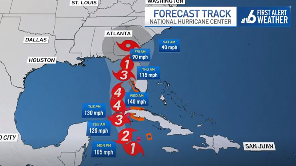 Evacuations Underway Along Florida's Gulf Coast as Strengthening Hurricane Ian Takes Aim