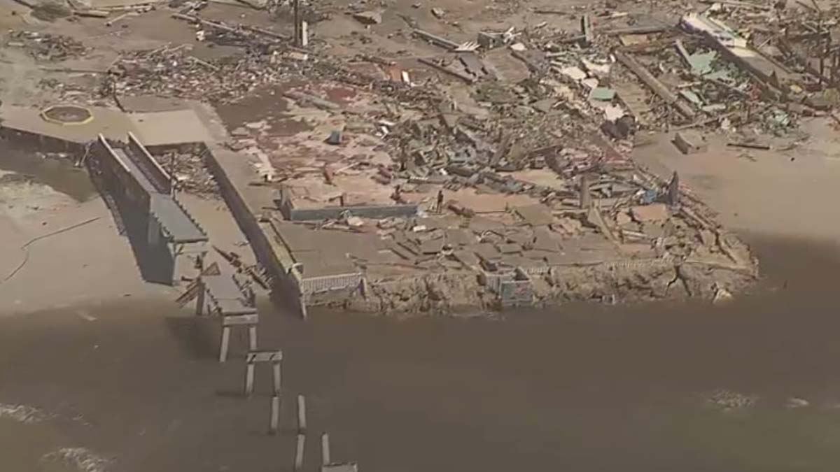 Aerial Footage Shows Devastation From Hurricane Ian in SW Florida