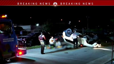 Rollover Crash Investigation in NW Miami-Dade