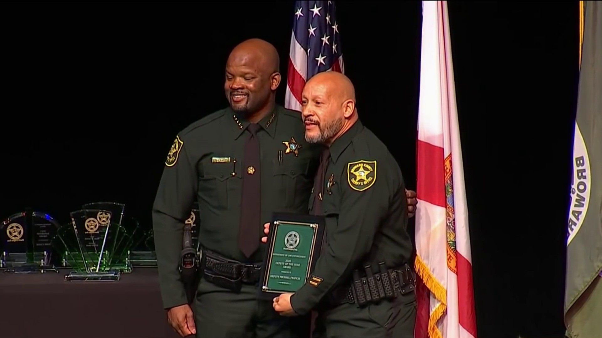 Broward Sheriff's Office Honors Employees for Their Efforts During Award Ceremony