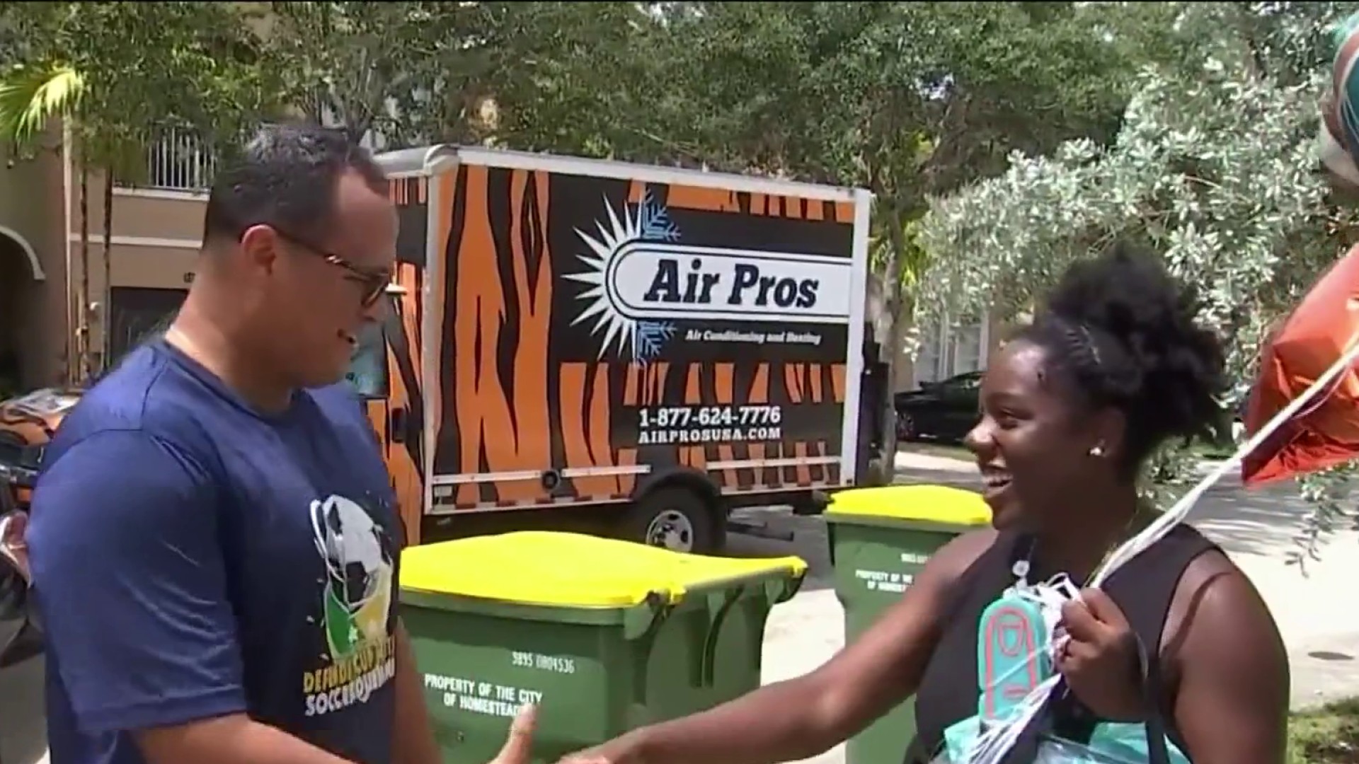 US Army Sergeant Receives Special Gift From Miami Dolphins