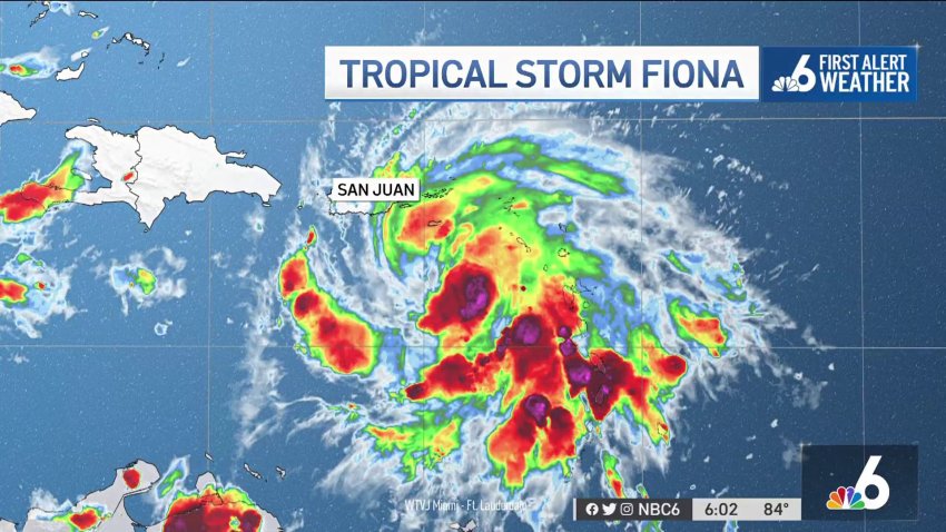 Hurricane Warning Issued for Puerto Rico, Hurricane Watch in Effect for Dominican Republic as Threat of Fiona Looms