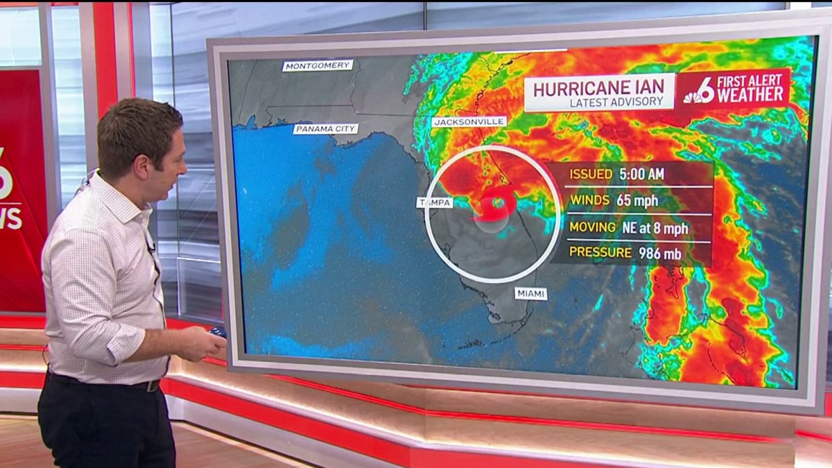 Tropical Storm Ian Update – September 29th, 2022 5 a.m. - NBC 6 South Florida