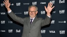 Director Steven Spielberg attends the premiere of "The Fabelmans" at the Princess of Wales Theatre during the Toronto International Film Festival, Saturday, Sept. 10, 2022, in Toronto. (Photo by Evan Agostini/Invision/AP)