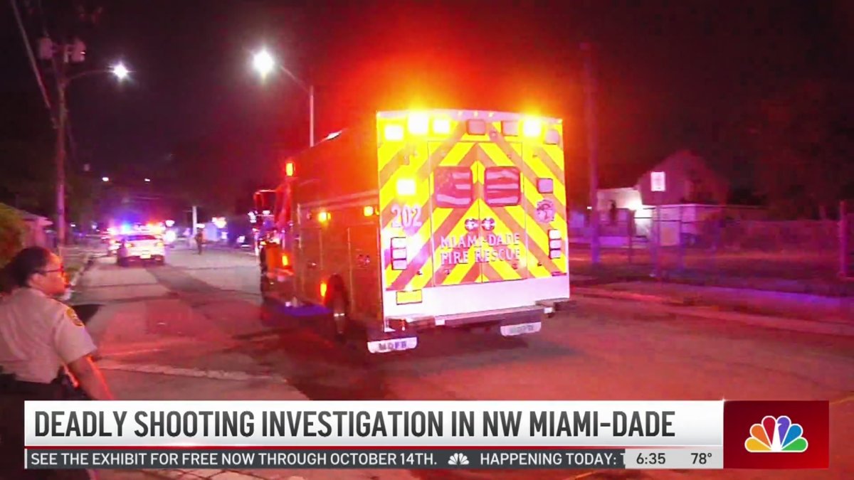 Deadly Shooting in NW Miami-Dade – NBC 6 South Florida