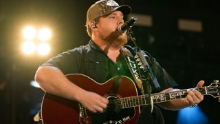 FILE - Luke Combs performs at the CMA Fest on Wednesday, Aug. 3.