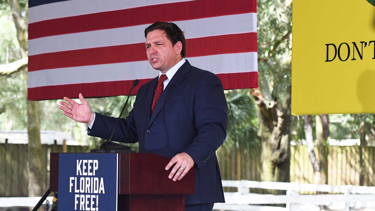 DeSantis ‘Cannot Confirm' as Migrant Flight Reportedly on Way to Delaware