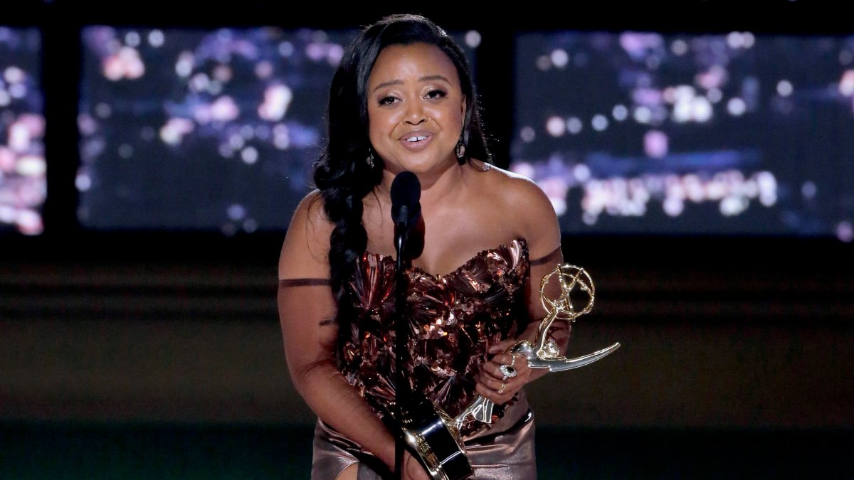 Abbott Elementary’s Quinta Brunson Makes Background With 1st Emmys Earn