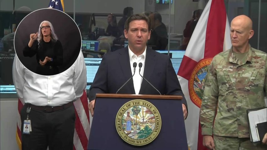 Gov. DeSantis Gives Update Ahead of Impacts From Hurricane Ian