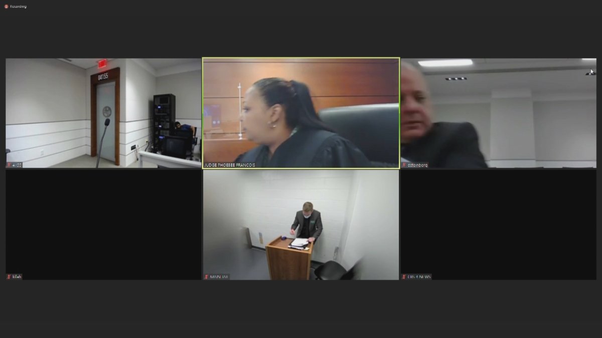 Aaron Dobbins Attends Bond Court NBC 6 South Florida