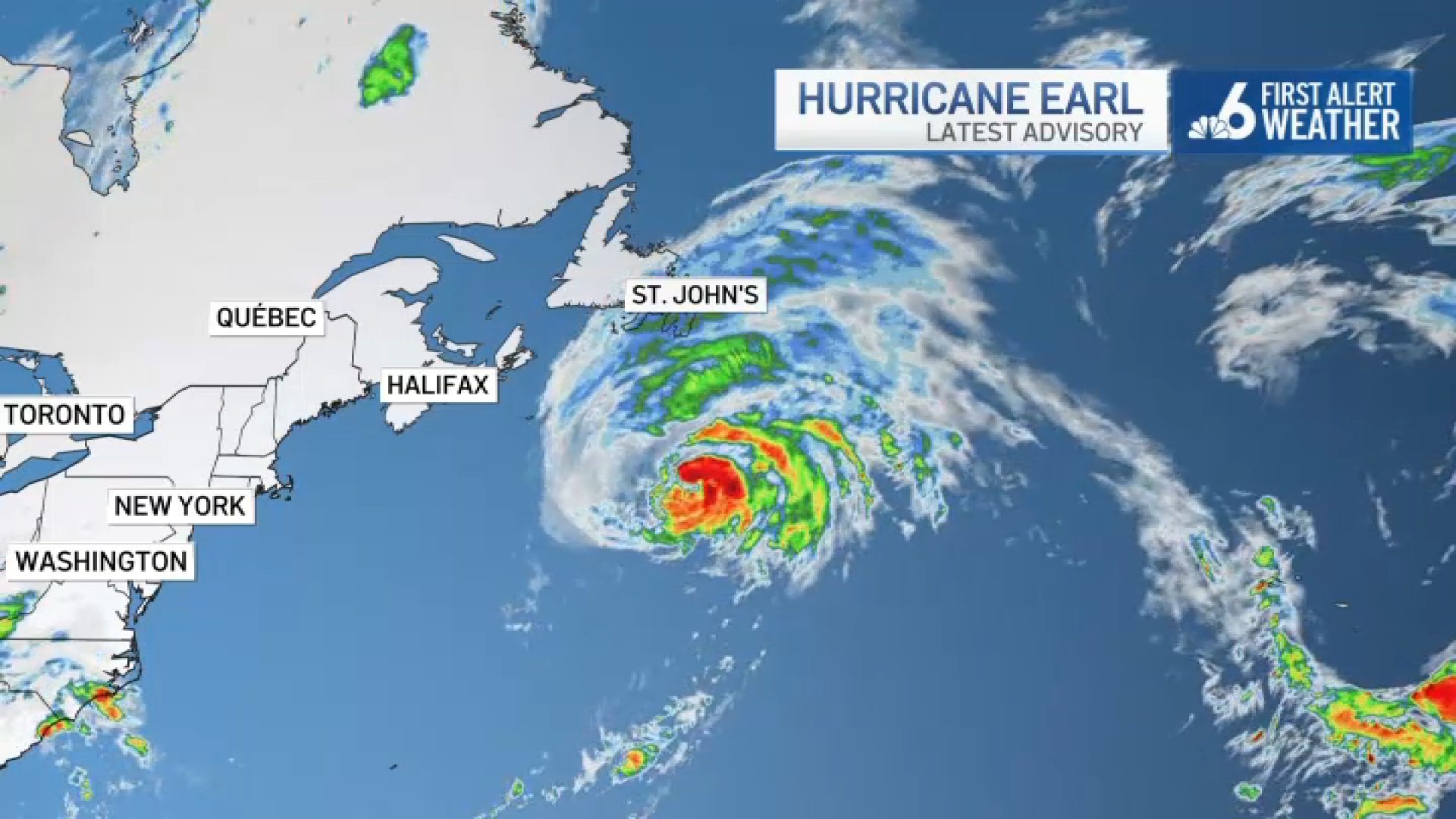 Hurricane Earl Expected to Become Extratropical Saturday Afternoon