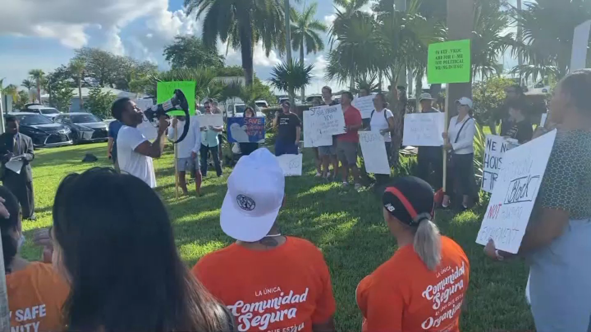 Virginia Key Outdoor Center Discussion Draws Protesters, Public Comment to City Hall