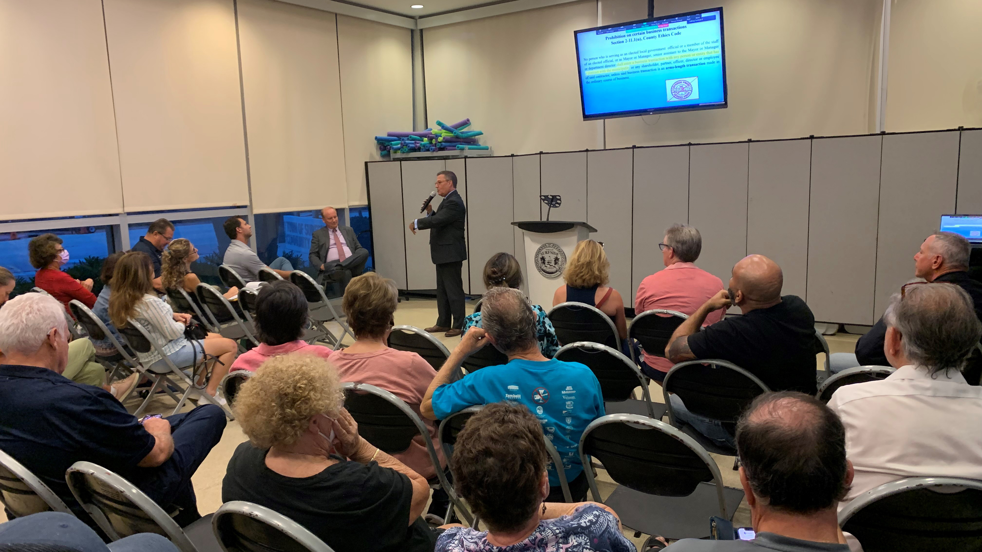 Ethics Watchdogs Hold Surfside Public Forum After ‘Significant' Amount of Complaints