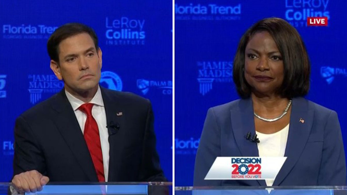 Rubio and Demings Clash on Abortion, Gun Control and More in Only Florida US Senate Debate