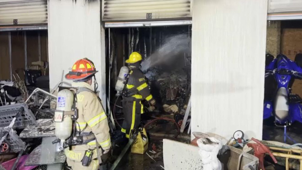 Fire Damages Dozens of Units at Pembroke Park Public Storage Facility
