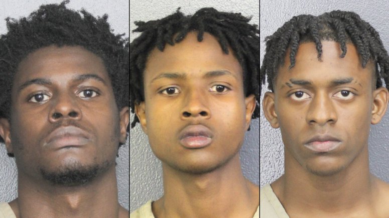 3rd Armed Robbery Suspect Accused of Shooting Victim in Face in Coral ...