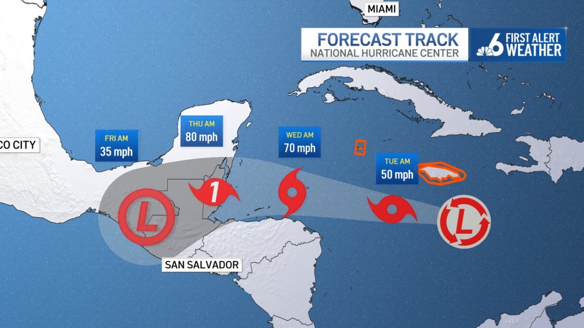 Tropical Storm Lisa Forms, Could Intensify Into Category 1 Hurricane: NHC