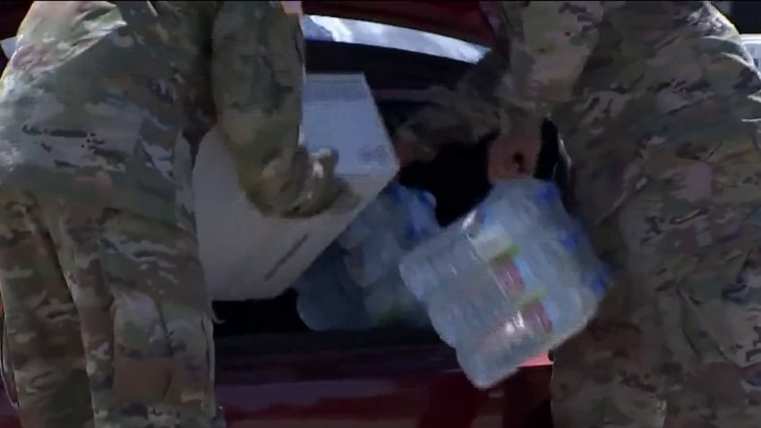 Food and Water Distribution Centers Opened on Southwest Coast