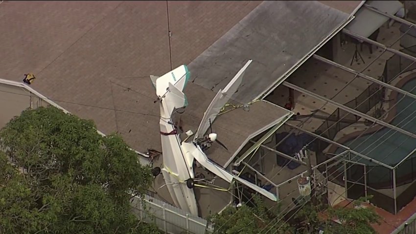 Family Still Kept Out of Home After Plane Crash in Miramar