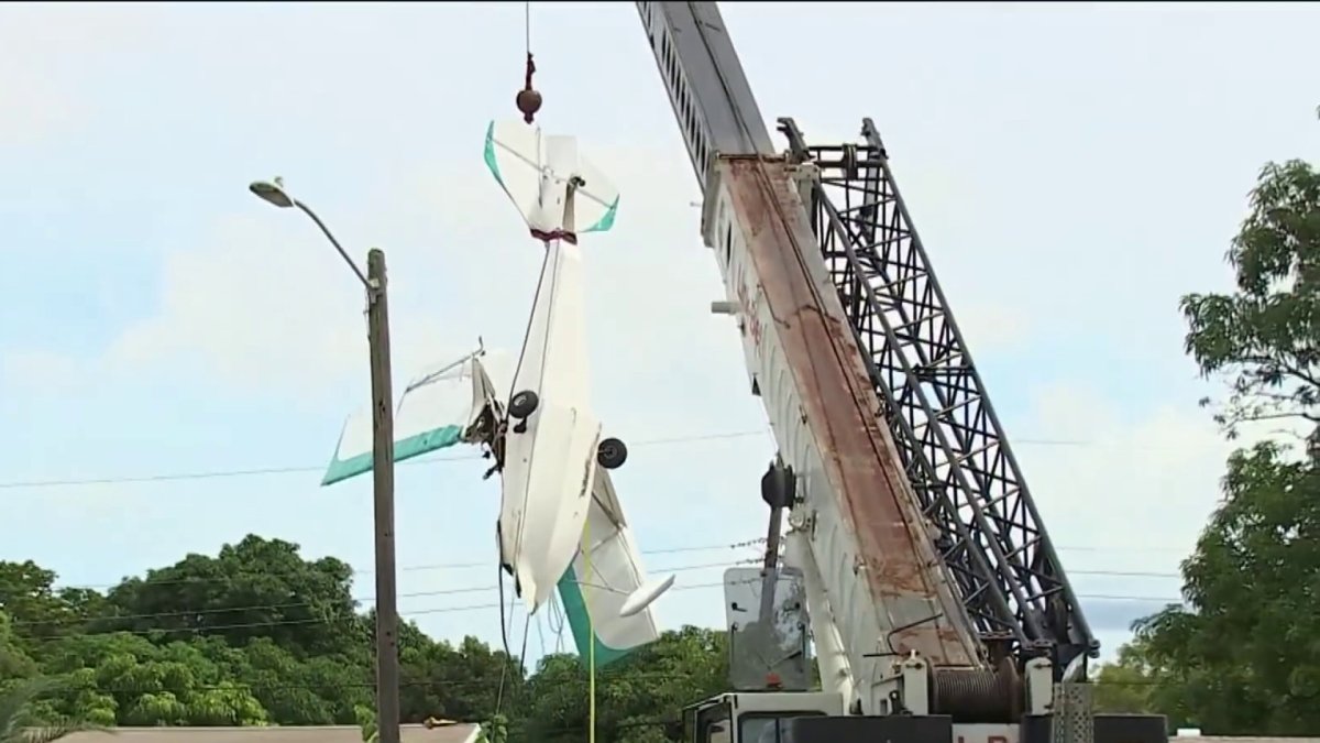 Miramar Plane Crash Victims Identified as Wreckage Removed NBC 6