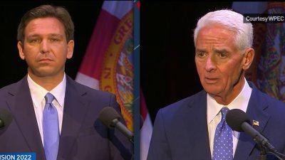 Heated Debate in Governor's Race Between DeSantis, Crist