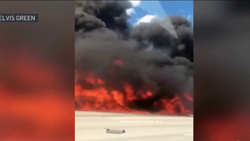 New Video Shows Firefighter Saving Girlfriend After I-95 Tanker Explosion
