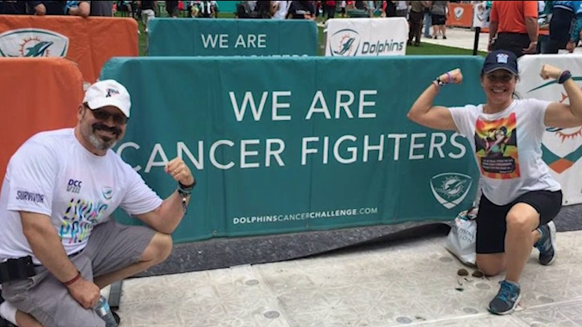 Miami Dolphins Cheerleader Sees Impact Of Dolphins Cancer