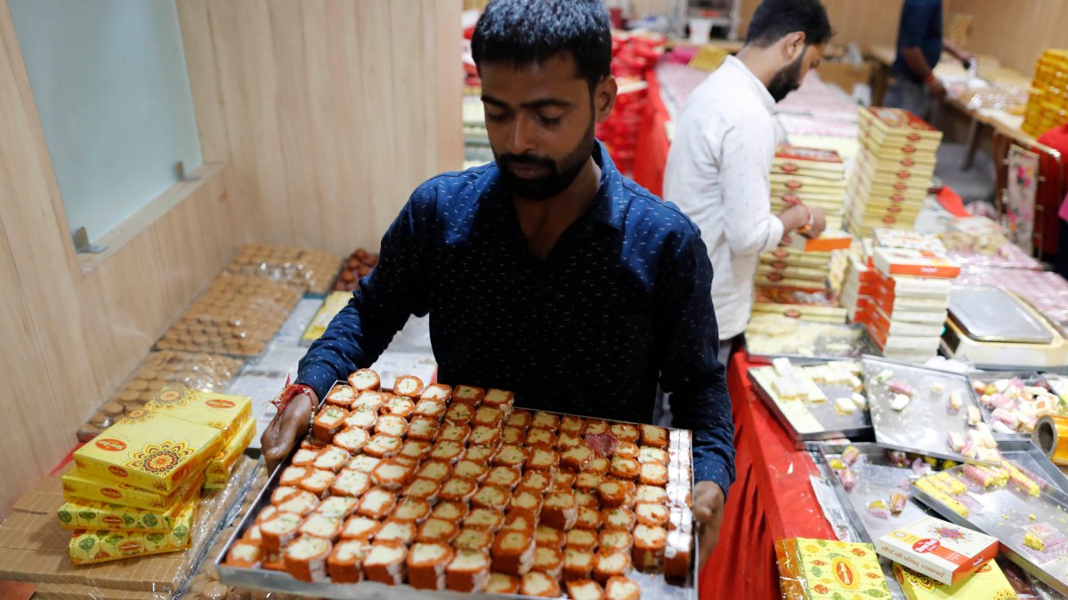 `Where the Goodies Are Great’: Sweets Enthusiasts Welcome Diwali, the Hindu Competition of Lights