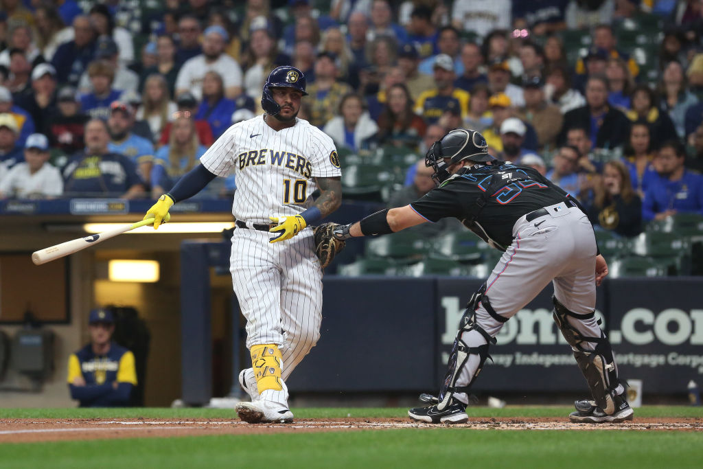 Brewers' Christian Yelich faces former team, Marlins 