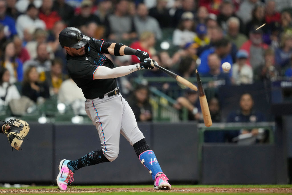 Tyrone Taylor of the Milwaukee Brewers hits a home run in the second  News Photo - Getty Images