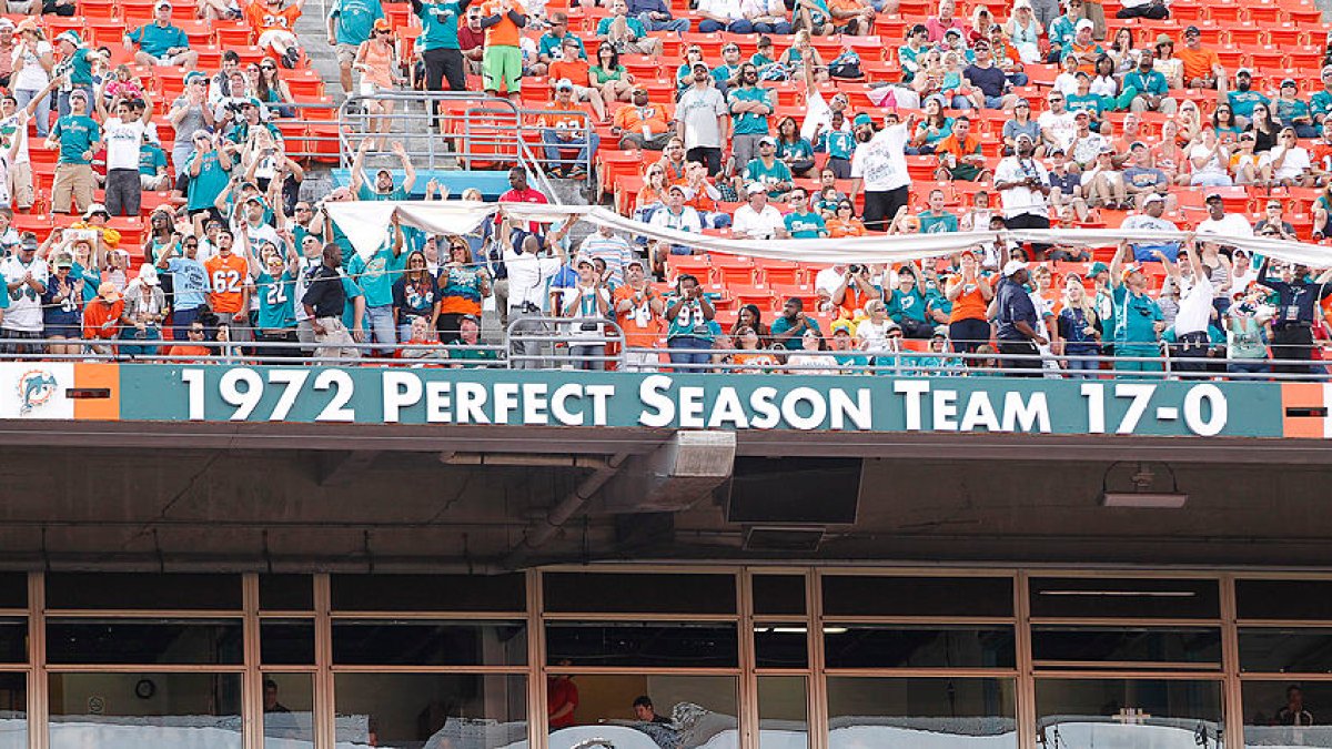 He kept the Dolphins' 1972 season perfect
