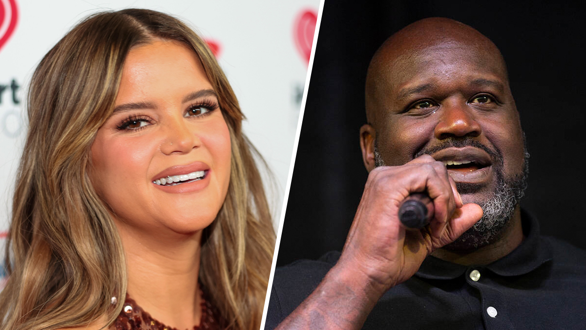 Maren Morris and Shaquille O’Neal Demonstrate Their Extreme Peak Distinction in Viral Photograph Maren Morris and Shaquille O’Neal Demonstrate Their Extreme Peak Distinction in Viral Photograph