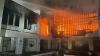 Firefighters Battle Early Morning Flames at Commodore Plaza in Coconut Grove