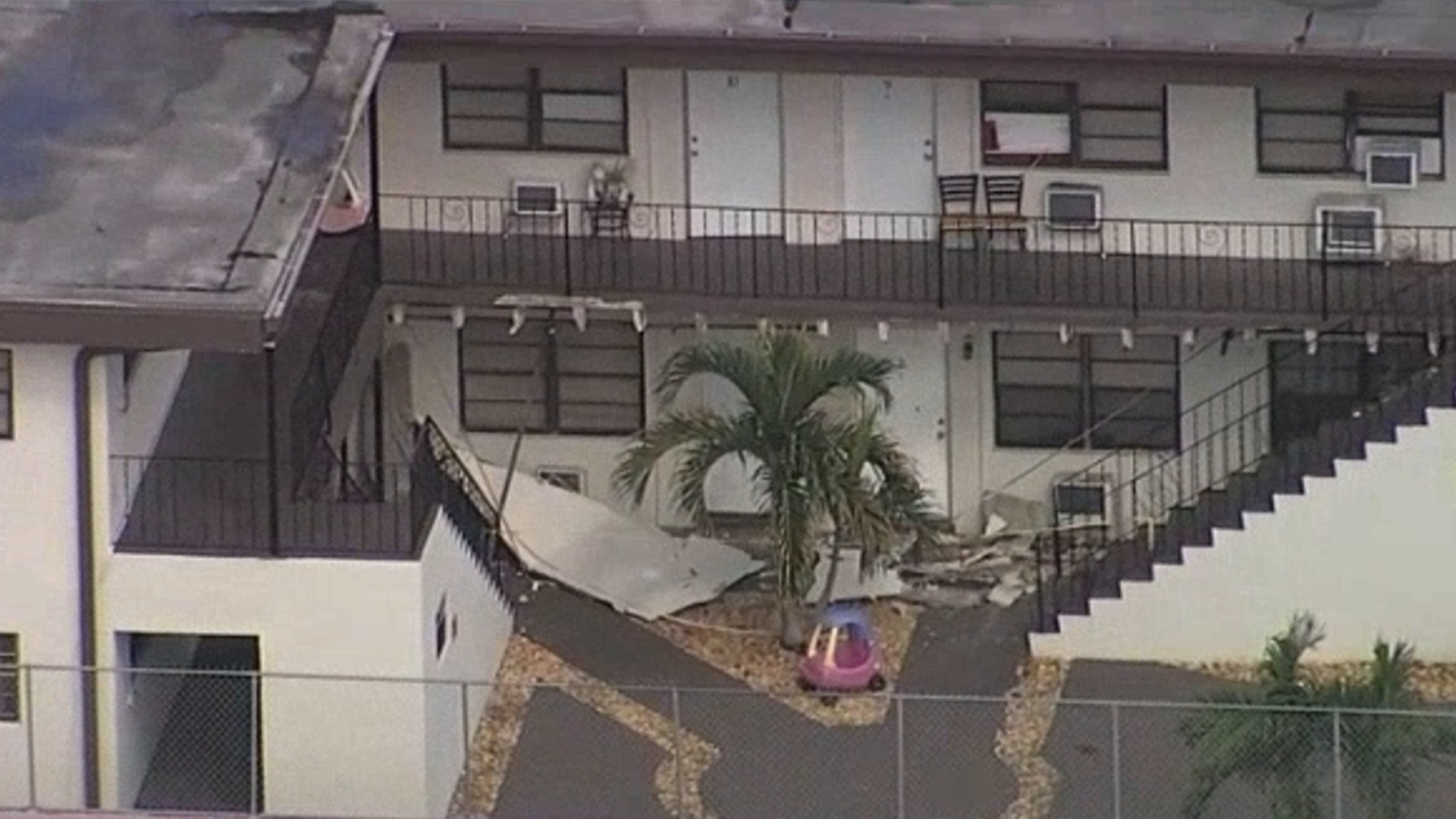 Residents Displaced After Walkway Collapses in Hialeah Apartment Building