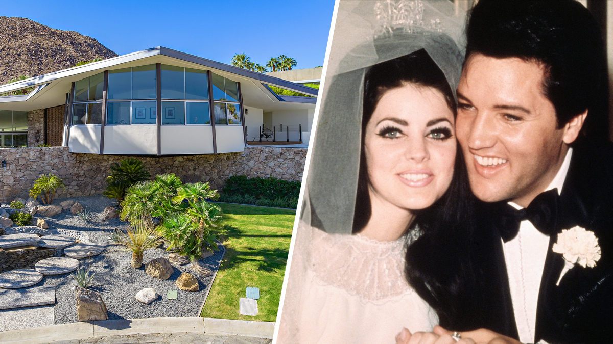 Elvis Presley’s ‘Honeymoon Hideaway’ in Palm Springs Is on the Market for .6M