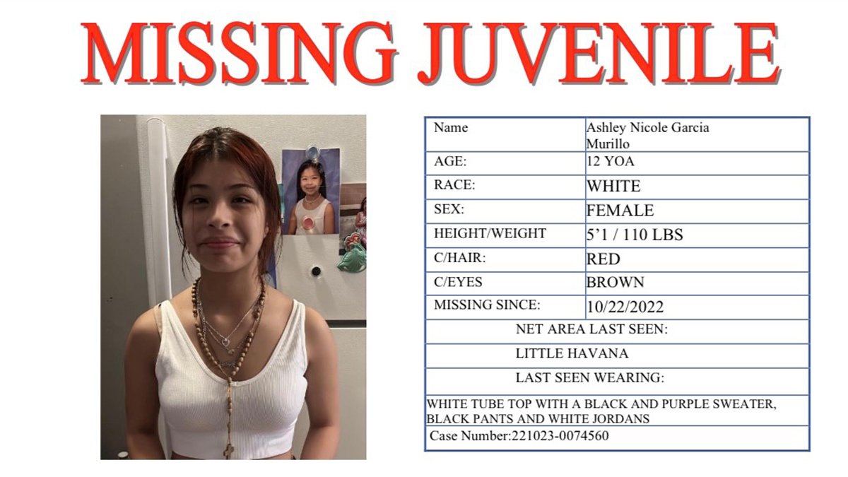 Police Searching for Missing 12-Year-Old Girl Last Seen in Little ...