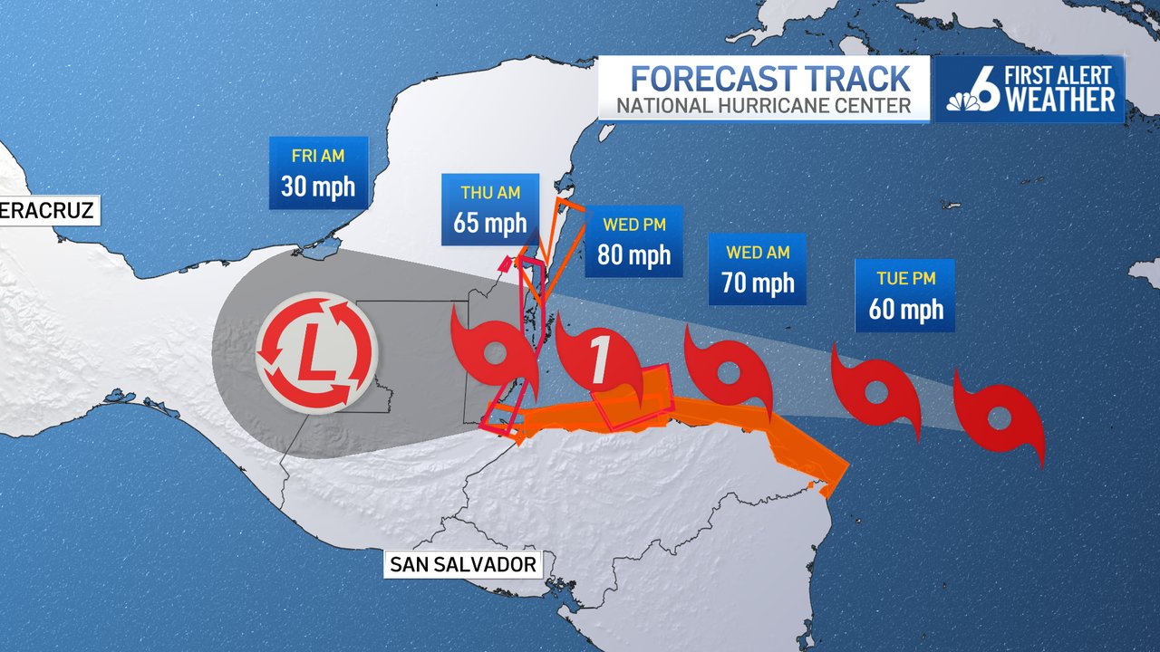 Tropical Storm Lisa Could Become Category 1 Hurricane Before Making ...