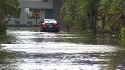 Flooding in Broward After Hurricane Nicole