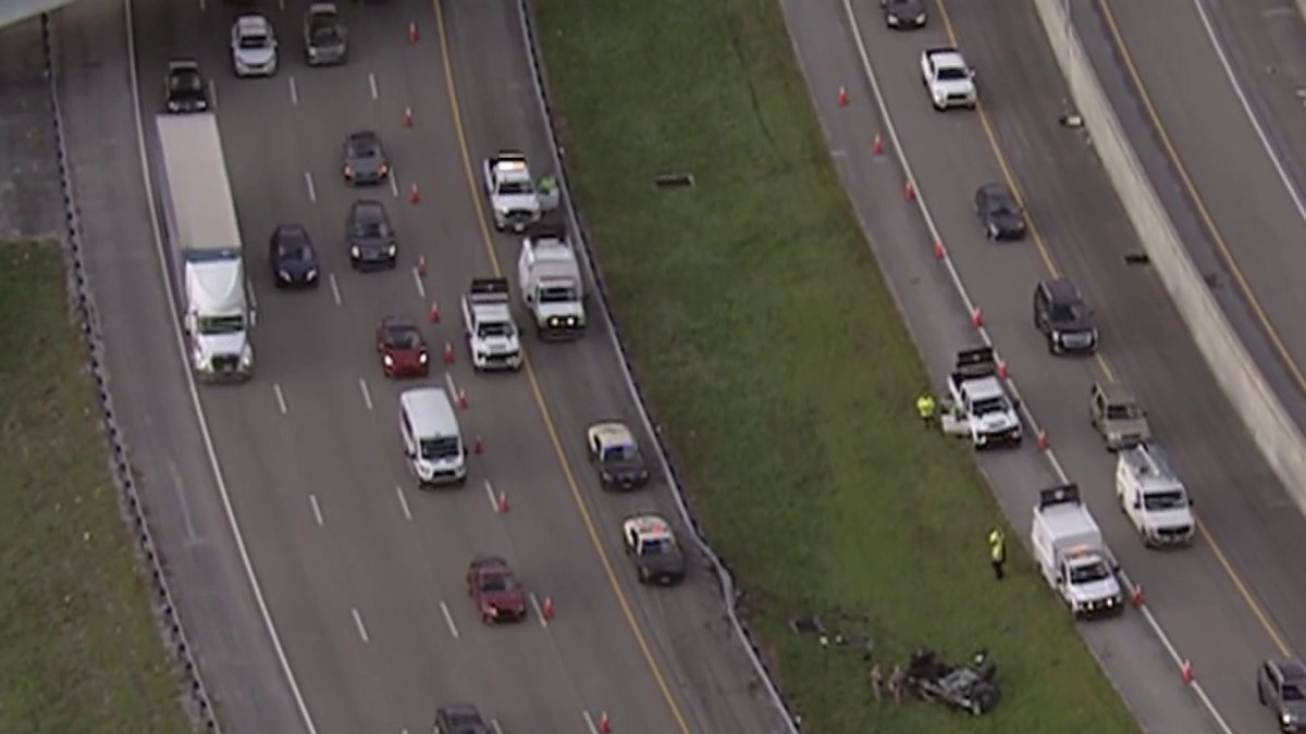 Crash Shuts Down I-75 South in NW Miami-Dade – NBC 6 South Florida