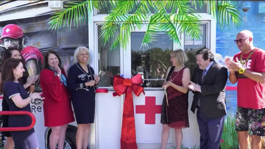 New Mural Depicts Hope, Dedication of Florida Red Cross