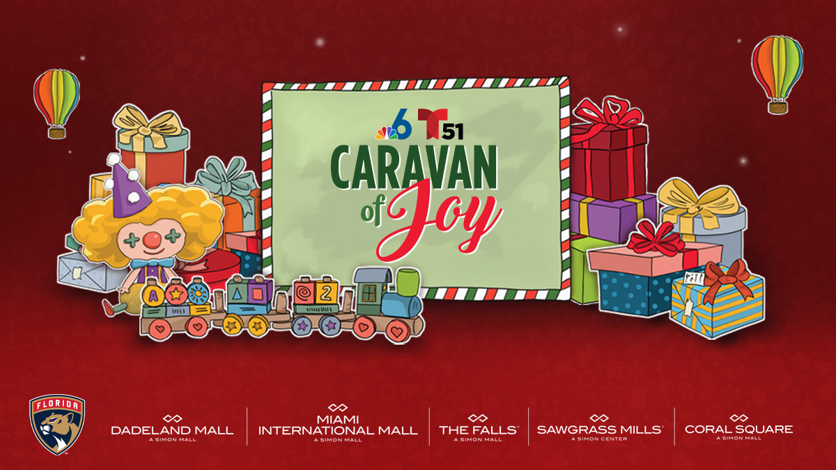 NBC 6 and Telemundo 51 Caravan of Joy Toy Drive Underway