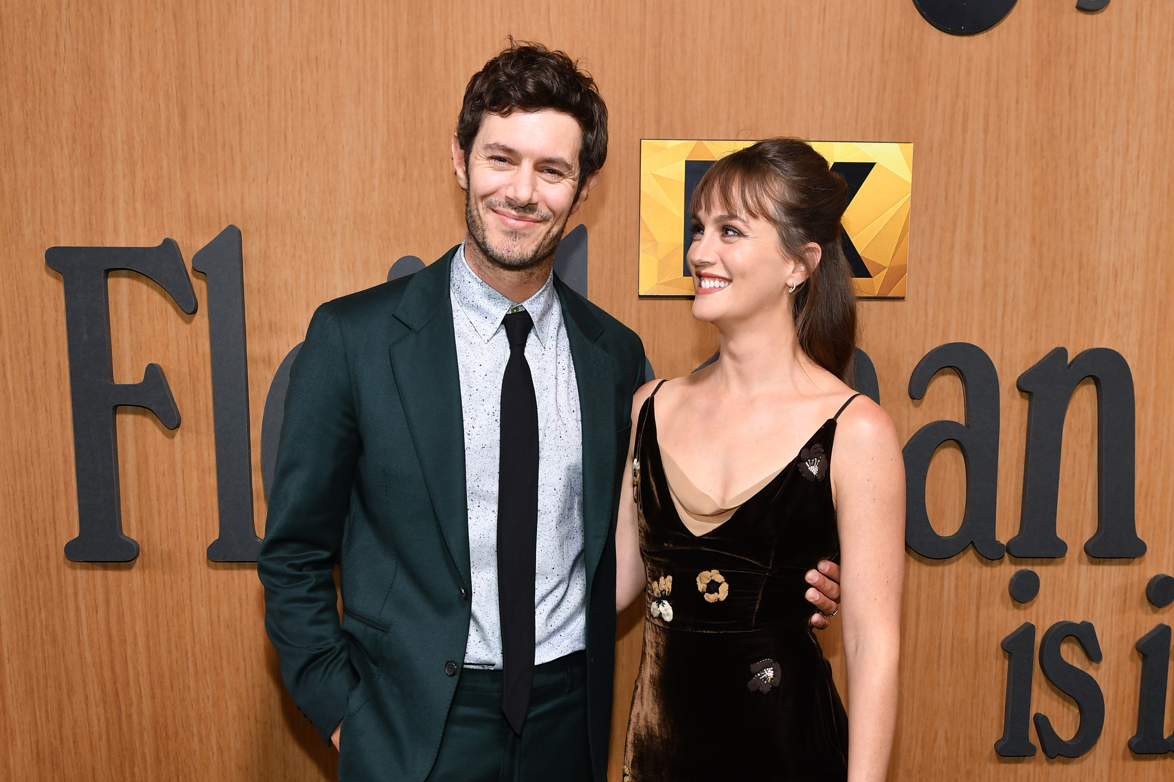 Leighton Meester and Adam Brody Make Rare Pink Carpet Overall look Alongside one another