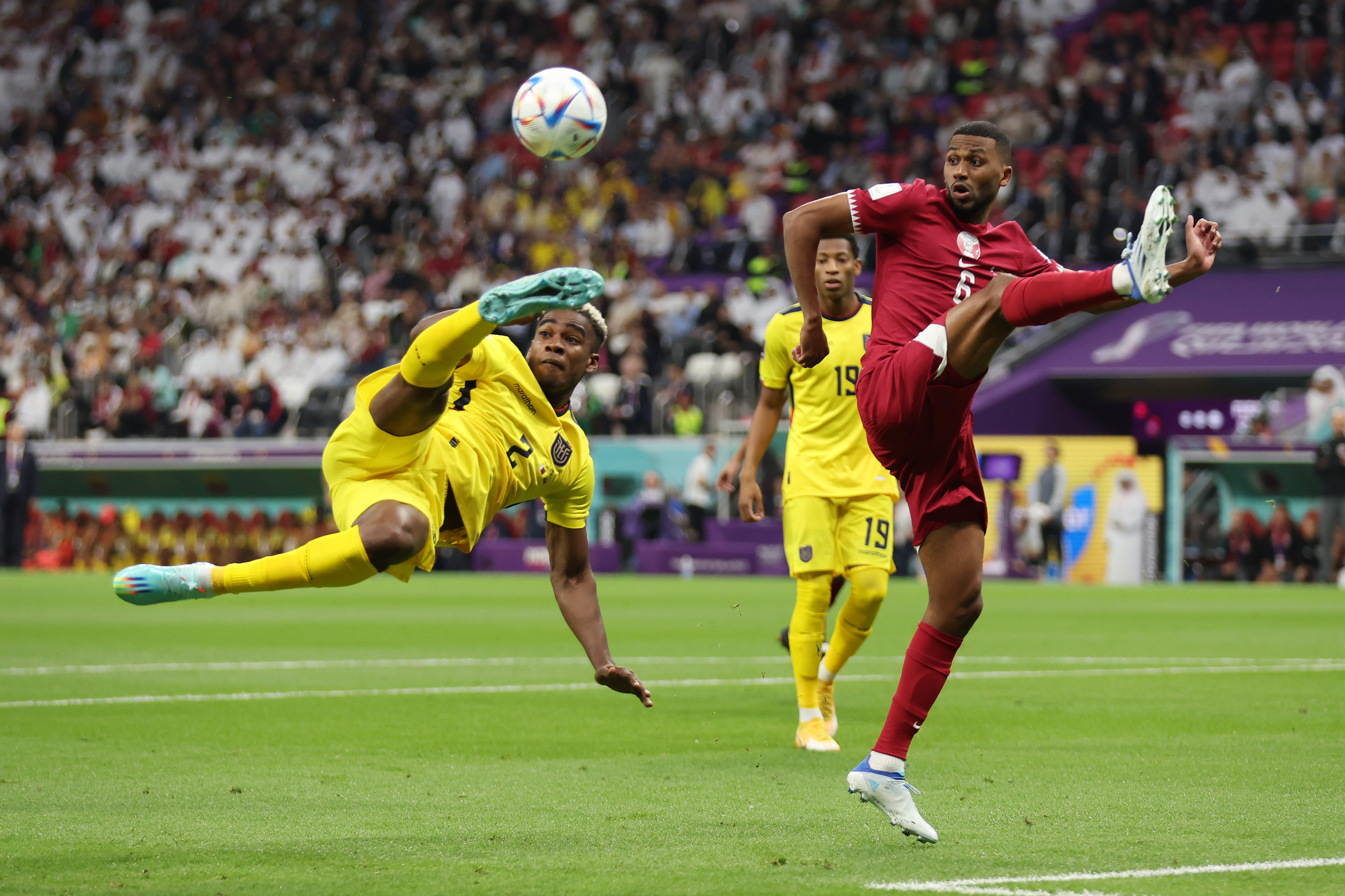 opening ceremony during the FIFA World Cup Qatar 2022 Group A match